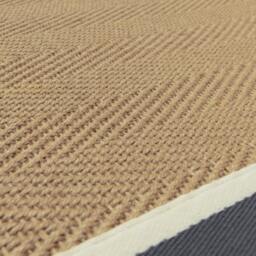 Rackhams Bordo Herringbone Jute Slate Rug - 120x170cm - thumbnail 5