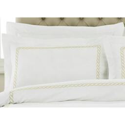Rackhams Cleopatra Pillow Case - Gold - Oxford (Singles) - Gold - 100% Mixed - thumbnail 2