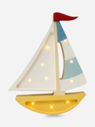 Rackhams Sailboat Lamp in Multicolour (19.5x24x5.5 cm) - Multicoloured - One size - thumbnail 1