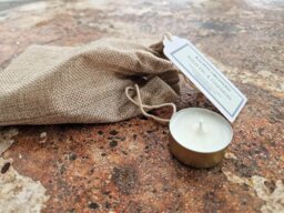 Rackhams Unscented Natural Wax Candles - Tea Lights -6 - thumbnail 5