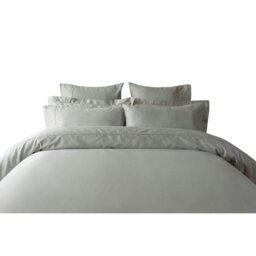 Rackhams Egyptian Cotton Fitted Sheet - Platinum - Platinum - Superking - 100% Egyptian Cotton - thumbnail 2