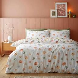 Rackhams Autumn Pumpkins Orange Duvet Cover Set - Double - thumbnail 4