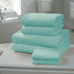 Rackhams Balborough Egyptian Cotton 6 Piece Towel Bale - Orange - thumbnail 4