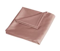 Rackhams Luxurious 100% Cotton Sateen Extra Deep & Soft Fitted Sheet - Blush Pink - Super King (182cm x 200cm) + 40cm Deep - thumbnail 2