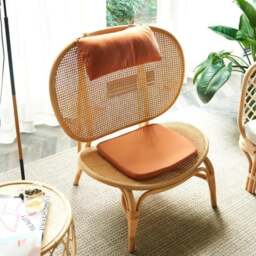 Rackhams Angelina Rattan Armchair - Oak - thumbnail 3