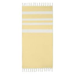 Rackhams Agoura Hammam Towel - Yellow - One Size - Yellow - 55% Recycled Polyester/45% Recycled Cotton - thumbnail 1