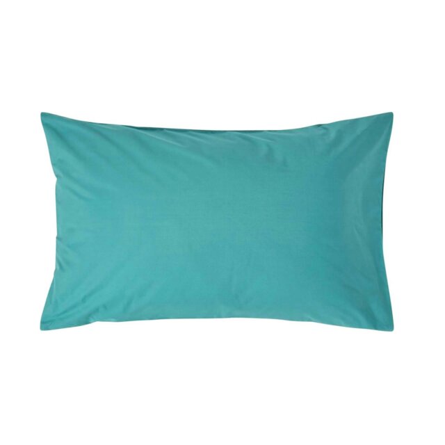 Rackhams Egyptian Cotton Housewife Pillowcase 200 TC, Standard Size - Teal - image 1