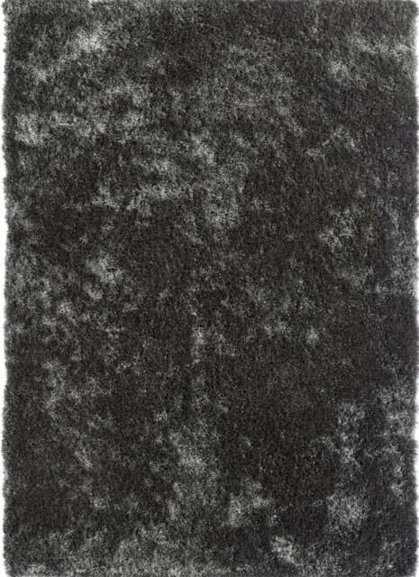 Rackhams Glamour Shaggy Dark Grey Rug - 160X230 cm - image 1