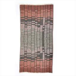 Rackhams Hipster Cotton Jacquard Hammam Towel - Turquoise and Grey - thumbnail 6