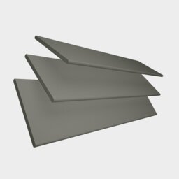 Rackhams Smooth Grey Smooth Finish Faux Wood Venetian Blinds with Strings  (130cm drop) - 260cm - thumbnail 5
