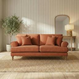 Rackhams Marylebone Large Sofa - Coral