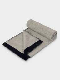 Rackhams GOTS Organic Cotton Two Toned Yoga Blanket - Two Toned - Green - thumbnail 3