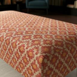 Rackhams Luxury Hand-stitched Detail Seating Ottoman Bench – Multi-Functional Coffee Table - 50 x 30 Inches (127 x 76cm) - thumbnail 2