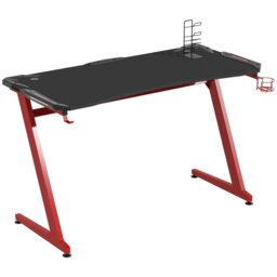 Rackhams Gaming Desk with Gamepad Holder Cup Holder Headphone Hook - thumbnail 6
