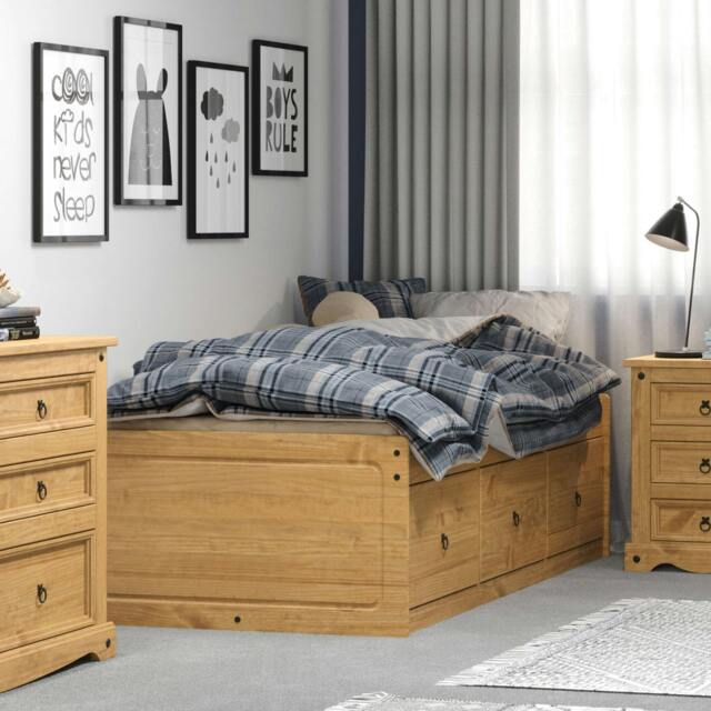 "Rackhams 3'0"" cabin bed - Brown" - image 1