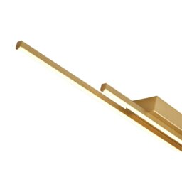 Rackhams Designer Brushed Gold Metal Kitchen LED 89cm Ceiling Light Fitting - thumbnail 3