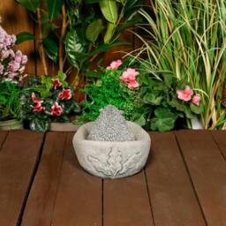 Rackhams Adorable Stone Cast Bathing Hedgehog Garden Ornament - thumbnail 2