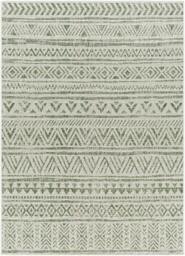 Rackhams Eagean-Global Green Ivory Off-White In- & Outdoor Rug - 160cm_diameter - thumbnail 3