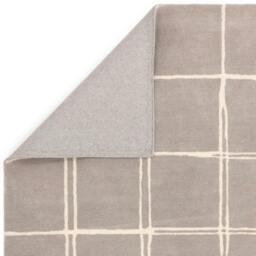 Rackhams Albany Grid Silver Rug - 120x170cm - thumbnail 5
