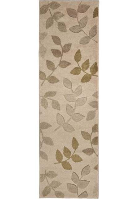 Rackhams Newport Leaf Green Rug – Hand-Carved - 60X200 cm - image 1