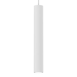 Rackhams Hudson Pendant Lamp Hand Made High Quality Elegant Cylindrical Design With Matt White Finish - thumbnail 2