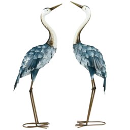 Rackhams Peacock Garden Statues Sculptures for Decorations and Gifts, Steel - thumbnail 2