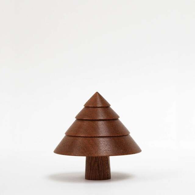 Rackhams Handmade Wooden Shrub Ornament - image 1