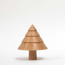 Rackhams Handmade Wooden Shrub Ornament - thumbnail 4