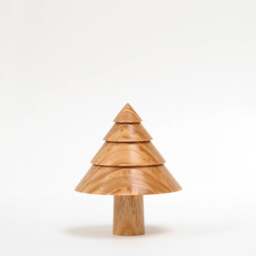 Rackhams Handmade Wooden Shrub Ornament - thumbnail 6