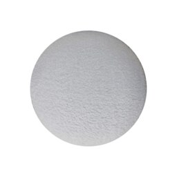 Rackhams White Boucle Mushroom Footstool - thumbnail 5