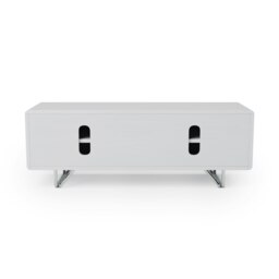 Rackhams Apollo TV-Stand with 2 Doors White - White - thumbnail 3