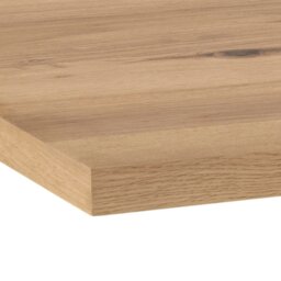 Rackhams Heaven Dining Table in Oak - Black - No - Brown - thumbnail 5