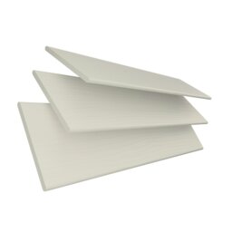 Rackhams Misty White Faux Wood Venetian Blinds with Tapes (130cm Drop) - 230cm - thumbnail 4