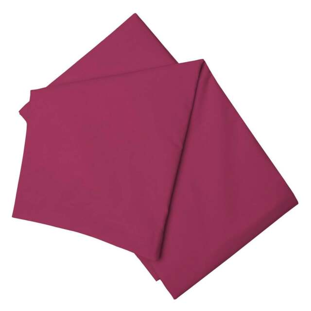 Rackhams Brushed Cotton Fitted Sheet - Red - Kingsize - Red - 100% Brushed Cotton - image 1