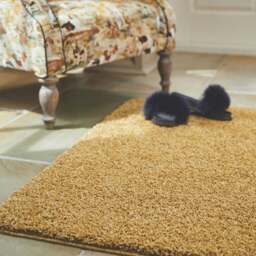 Rackhams Tufted Washable Rug – Yellow Colour - 80X120 cm - thumbnail 6