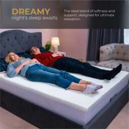 Rackhams Puredream Memory Foam Mattress - 10 inch (25cm) Thick - Small Single - 2ft6 - Double - thumbnail 5
