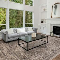 Rackhams Sovereign Ash Medallion Rug - 200x290cm - thumbnail 2