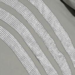 Rackhams Lace Dia Duvet Cover Set - Grey - Double - thumbnail 3