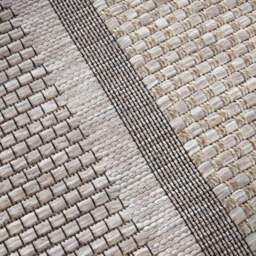 Rackhams Natural Brown Bordered Rug - Indoor & Outdoor - 155X230 cm - thumbnail 2