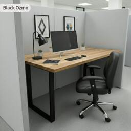 Rackhams Premium Solid Oak Office Desk - 230 - 45 - thumbnail 4