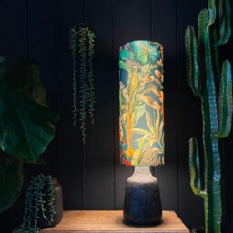 Rackhams Magic Fruits Velvet Tube Lampshade - thumbnail 2