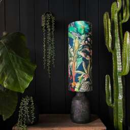 Rackhams Magic Fruits Velvet Tube Lampshade - thumbnail 3