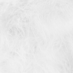 Rackhams Modern and Distinctive Small Real White Feather Decorated Pendant Light Shade - thumbnail 2