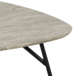 Rackhams Caracas Coffee Table with Grey Marble Effect - 1 - Grey Marble Effect - Grey - thumbnail 5