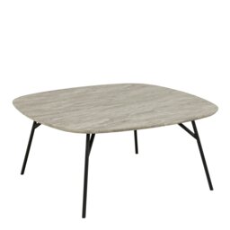 Rackhams Caracas Coffee Table with Grey Marble Effect - 1 - Grey Marble Effect - Grey - thumbnail 2