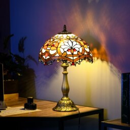 Rackhams Antique Table Lamp, for Bedroom Bedside, Bulb not Included - thumbnail 3