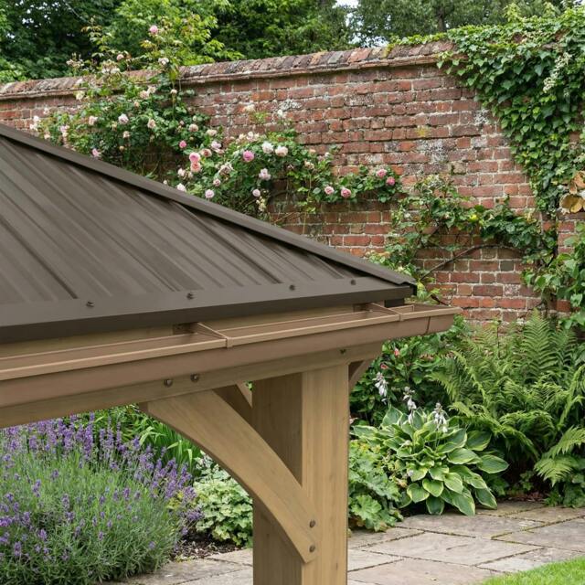 Rackhams Rain Gutter Kit for 12ft x 10ft Meridian Gazebo - image 1