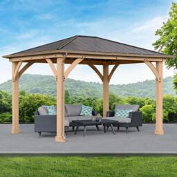 Rackhams Rain Gutter Kit for 12ft x 10ft Meridian Gazebo - thumbnail 6