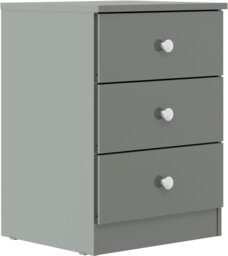 Rackhams Denver 2 Door Double Wardrobe 4 Piece Bedroom Set - White Gloss - thumbnail 5