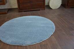 Rackhams Micro Shaggy Rug - 120cm_diameter - thumbnail 5
